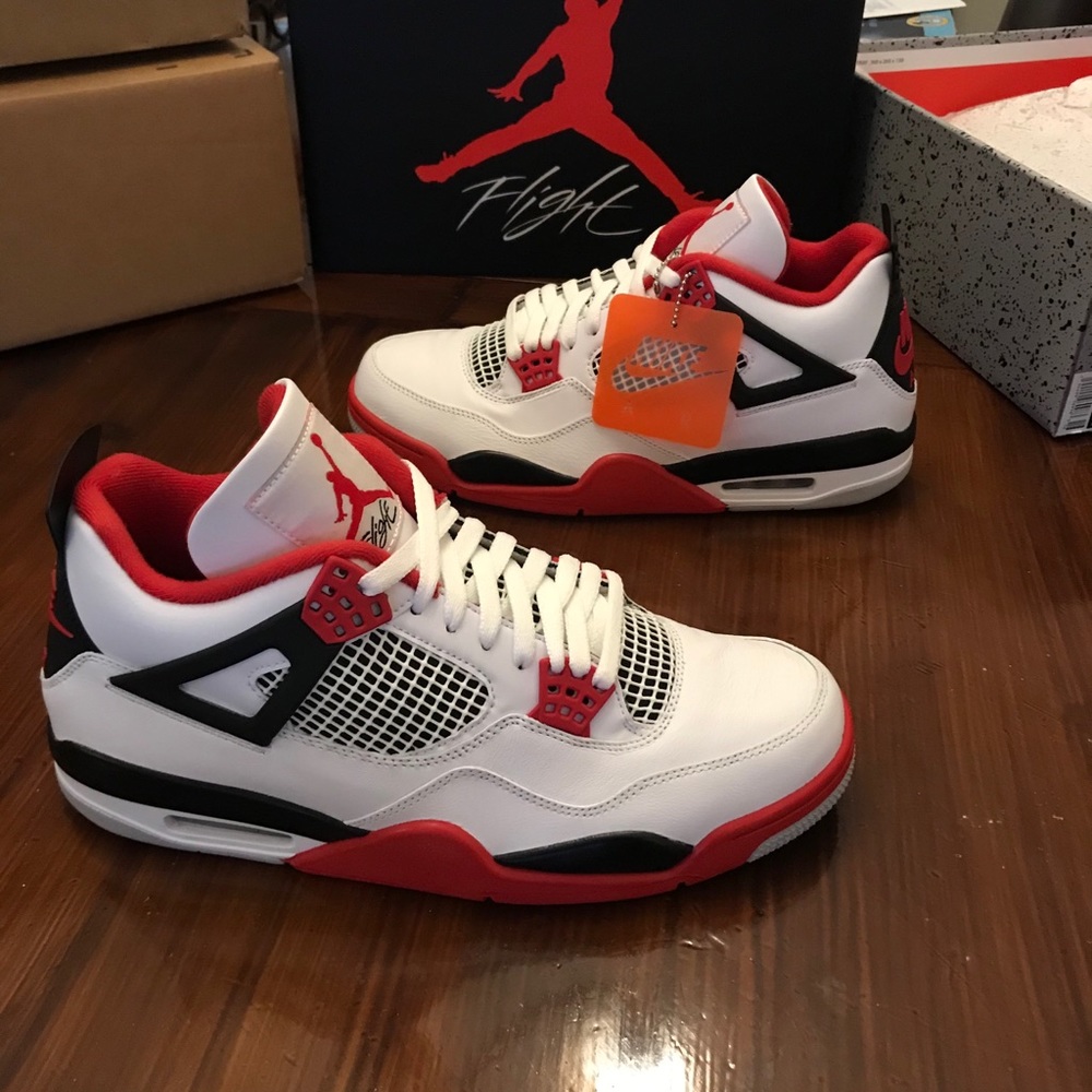 Nike Jordan 4 Retro “Fire Red” 2020 Men’s US 11.5